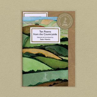 View ‘Ten Poems from the Countryside’ pack shot Pack image of the Ten Poems from the Countryside poetry pamphlet on a decorative background