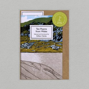 View ‘Ten Poems from Wales: Fourteen Centuries of Verse’ pack shot Pack image of the Ten Poems from Wales: Fourteen Centuries of Verse poetry pamphlet on a decorative background