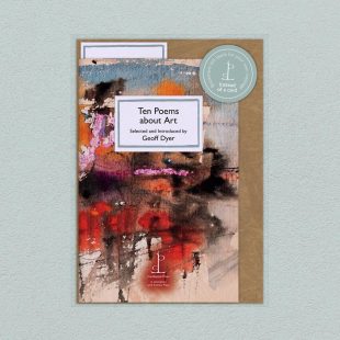 View ‘Ten Poems about Art’ pack shot Pack image of the Ten Poems about Art poetry pamphlet on a decorative background